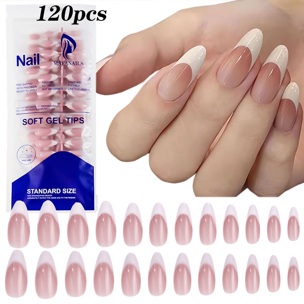 Nail Art Aesthetic - Kuku palsu Prancis, ujung kuku palsu