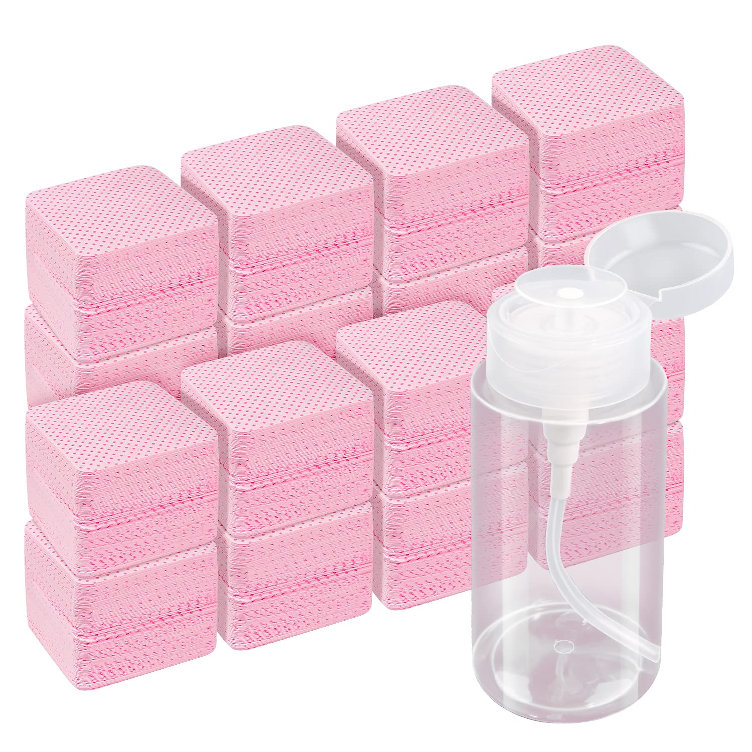 Nail Art Ideas - 20/600Pcs Tisu Kuku Bebas Serat Bahan