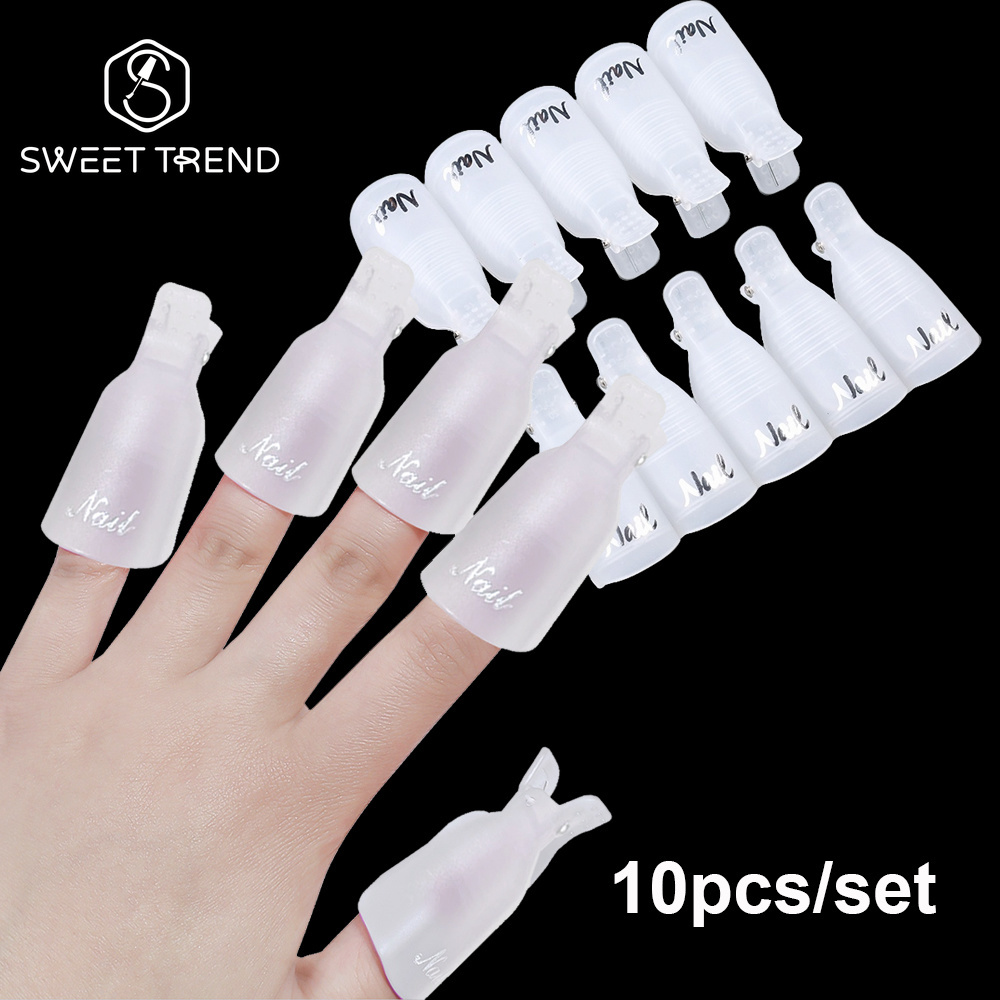 Nail Art Ideas - SWEET TREND-10Pcs/set Klip Penjepit Penghilang Cat
