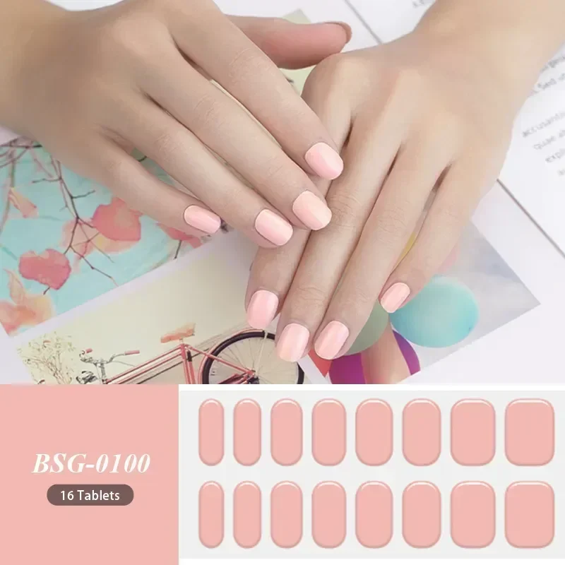 Stiker Gel Natal ujung 16/18/2 - Nail Art Xmas Design ulasan dan harga