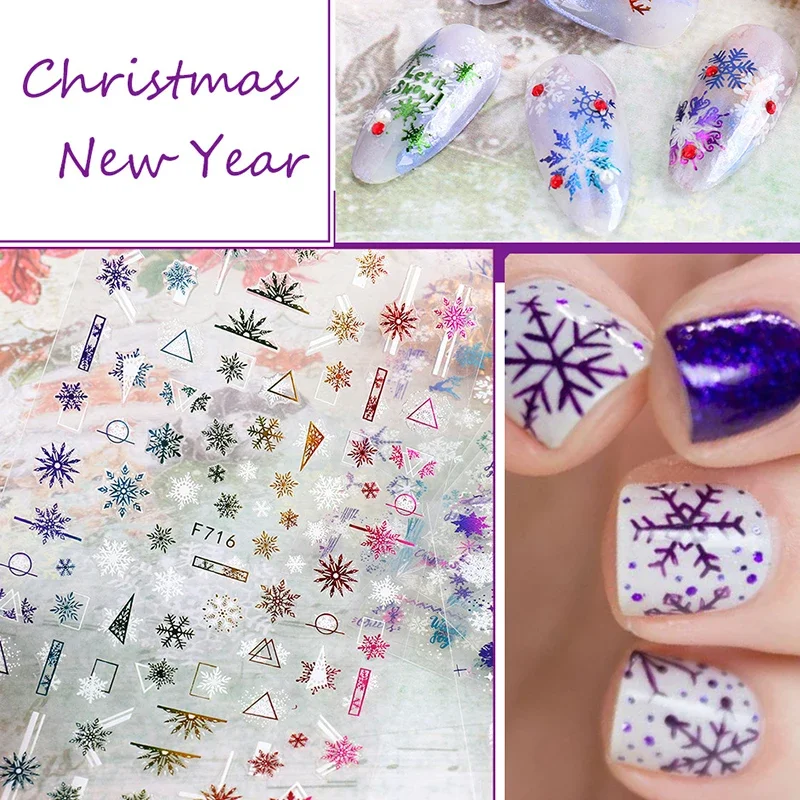 Stiker kuku Natal dekorasi man - Nail Art Xmas Design ulasan dan harga