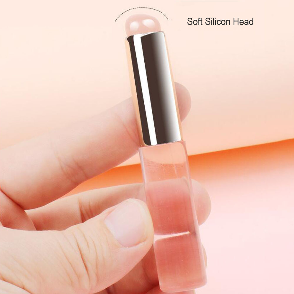 1 Buah Kuas Kuku Silikon Merah - Nail Art Ombre Pink ulasan dan harga