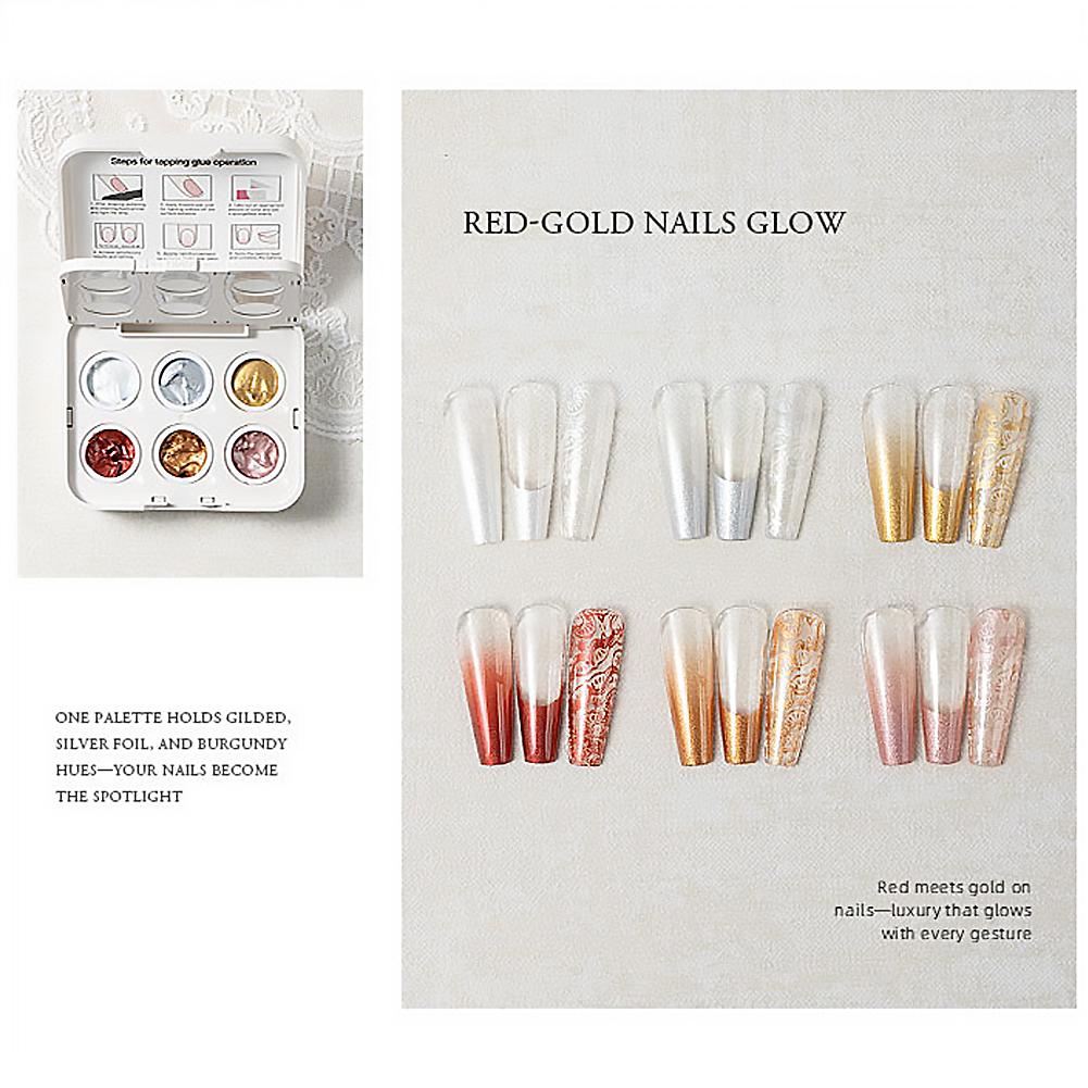 6 Warna Ombre Nail Gradient Ge - Nail Art Ombre Pink ulasan dan harga