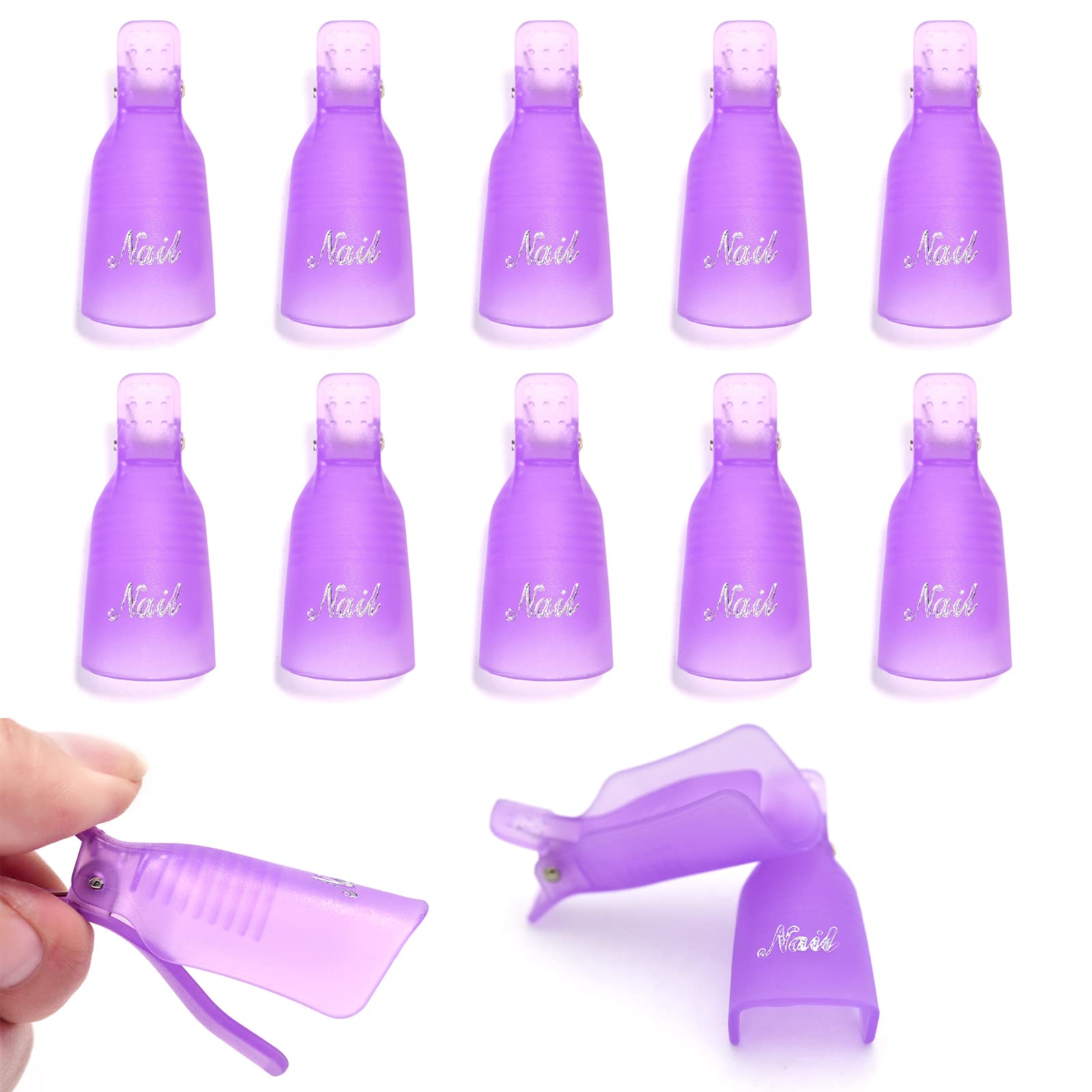 10Pcs Penjepit Plastik untuk M - Nail Art Ideas ulasan dan harga