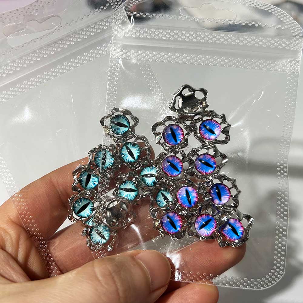 Aolly Y2K hiasan kuku mata ibl - Nail Art Xmas ulasan dan harga