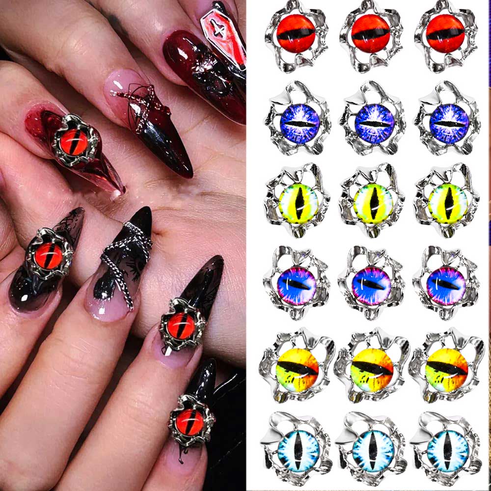 Aolly Y2K hiasan kuku mata ibl - Nail Art Xmas ulasan dan harga