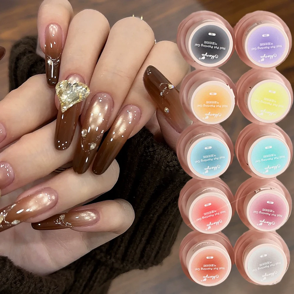 Gel Lukis Kuku 5ml, Gel Ombre  - Nail Art Ombre Pink ulasan dan harga