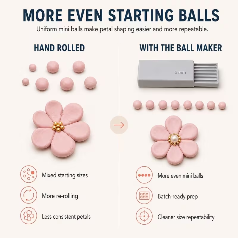 Alat Pembuat Bola Gel Tanah Li - Nail Art Ideas ulasan dan harga