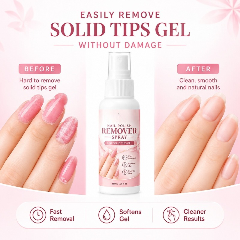 Semprotan Penghilang Kuku Cair - Nail Art Ideas ulasan dan harga