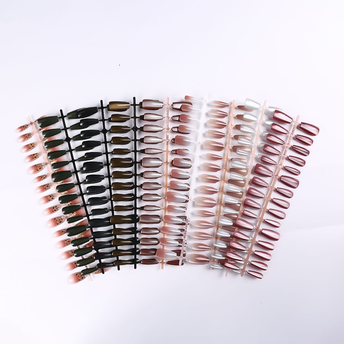 30Pcs Kuku Palsu Oval Pendek W - Nail Art Ombre Pink ulasan dan harga