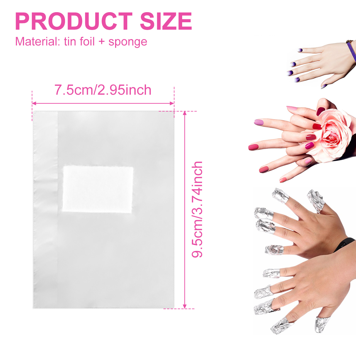 500/1000Pcs Tisu Penghapus Kut - Nail Art Ideas ulasan dan harga